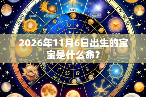 2026年11月6日出生的宝宝是什么命?