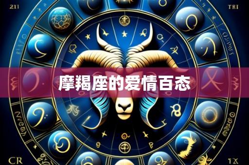 摩羯座的爱情百态