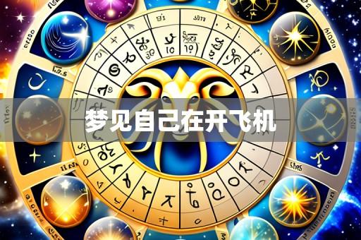 梦见自己在开飞机