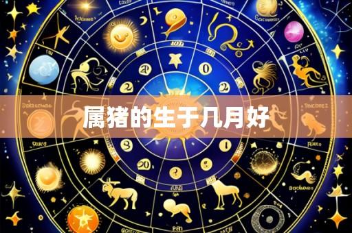 属猪的生于几月好