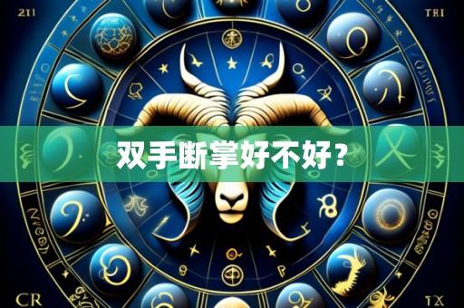 双手断掌好不好？