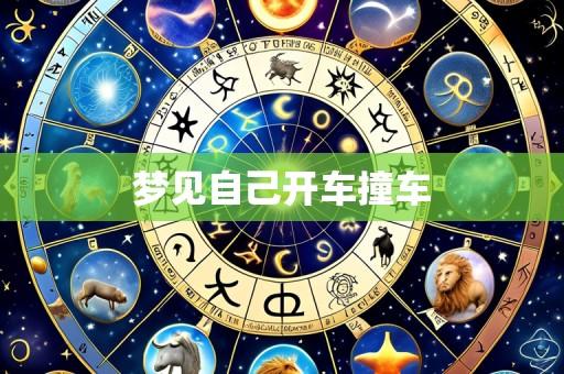 梦见自己开车撞车
