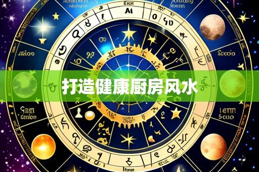 打造健康厨房风水