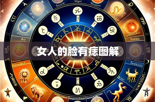 女人的脸有痣图解