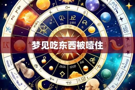梦见吃东西被噎住