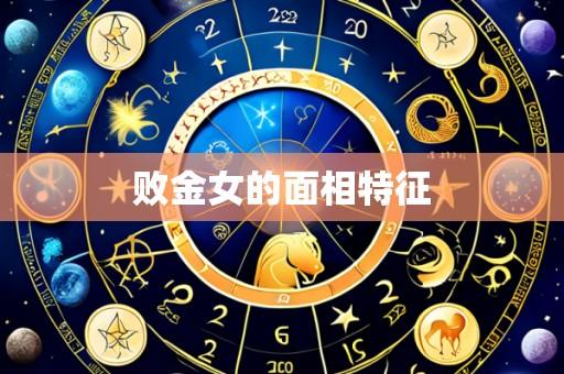 败金女的面相特征