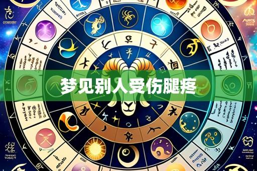 梦见别人受伤腿疼