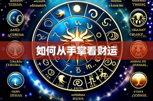 如何从手掌看财运