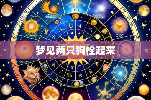 梦见两只狗栓起来