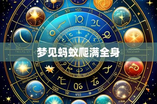 梦见蚂蚁爬满全身