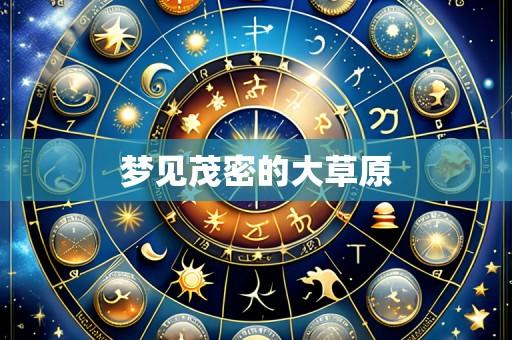 梦见茂密的大草原