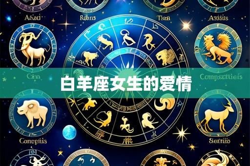 白羊座女生的爱情