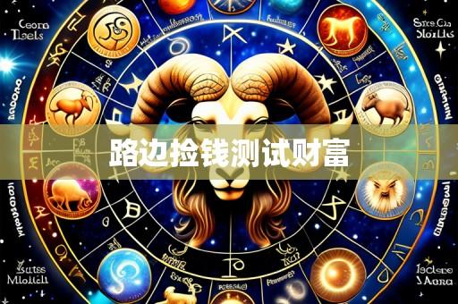 路边捡钱测试财富