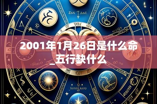 2001年1月26日是什么命_五行缺什么