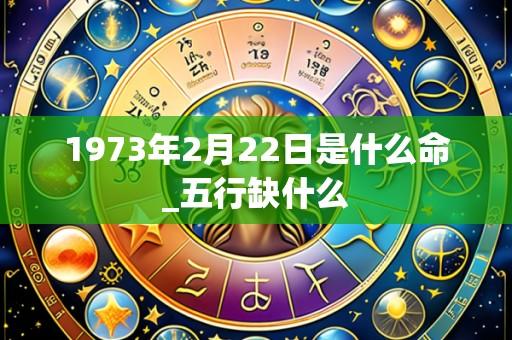 1973年2月22日是什么命_五行缺什么