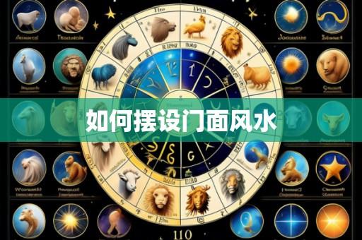如何摆设门面风水