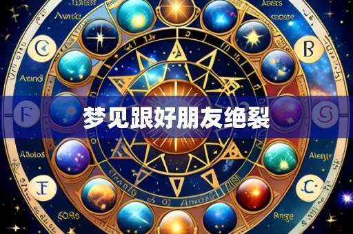 梦见跟好朋友绝裂