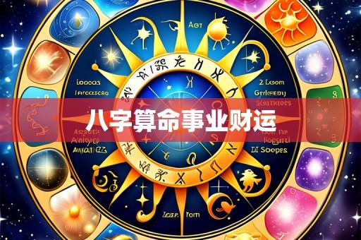 八字算命事业财运