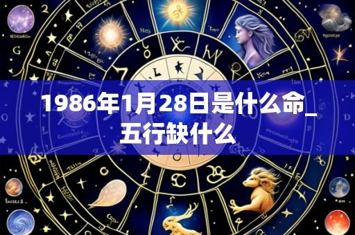 1986年1月28日是什么命_五行缺什么