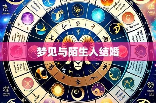 梦见与陌生人结婚