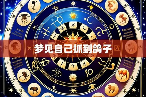 梦见自己抓到鸽子