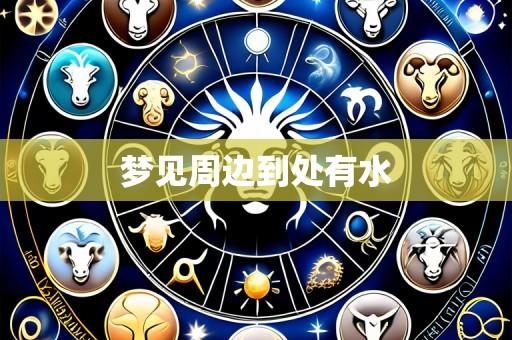 梦见周边到处有水