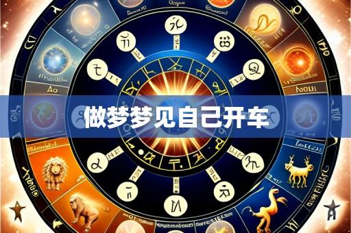 做梦梦见自己开车