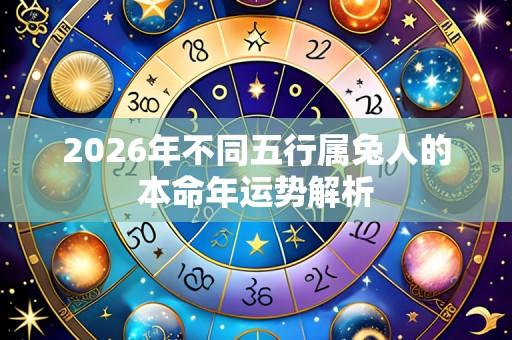 2026年不同五行属兔人的本命年运势解析