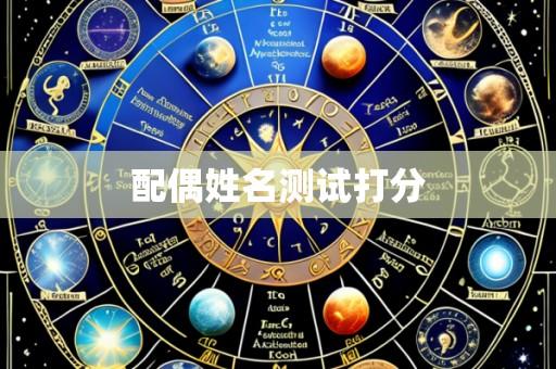 配偶姓名测试打分