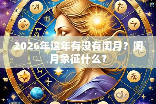 2026年这年有没有闰月?闰月象征什么?