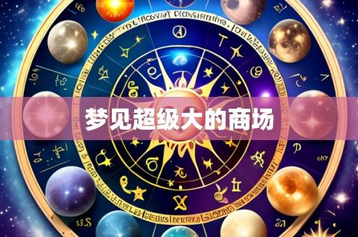 梦见超级大的商场