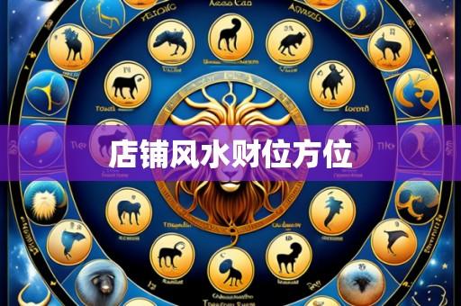店铺风水财位方位