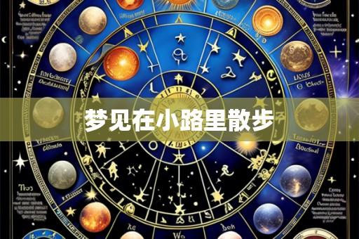 梦见在小路里散步