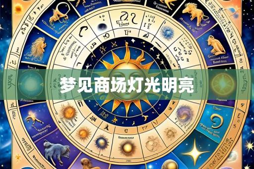 梦见商场灯光明亮
