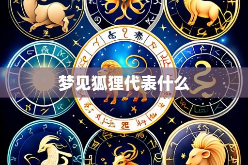 梦见狐狸代表什么