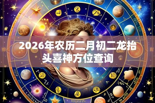 2026年农历二月初二龙抬头喜神方位查询