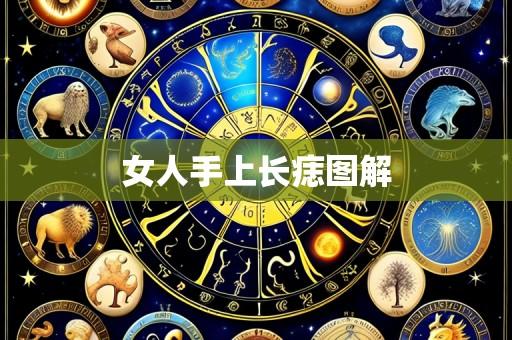 女人手上长痣图解
