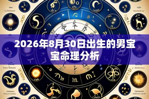 2026年8月30日出生的男宝宝命理分析