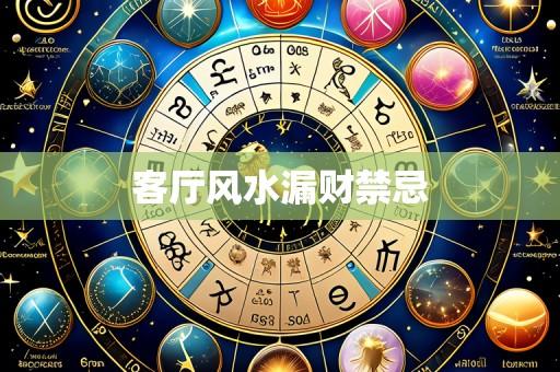 客厅风水漏财禁忌