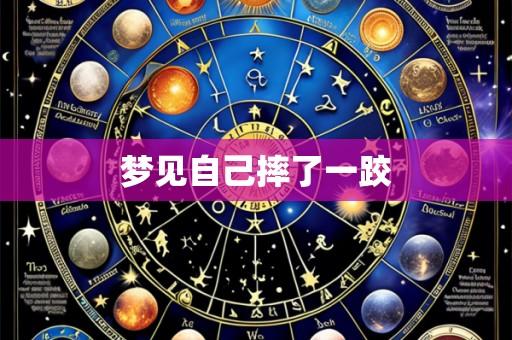 梦见自己摔了一跤