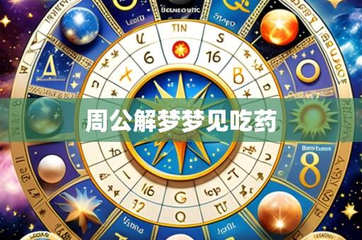 周公解梦梦见吃药