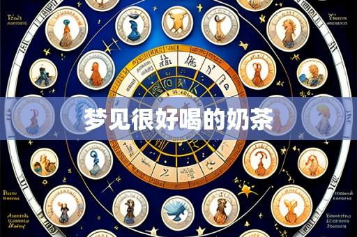 梦见很好喝的奶茶