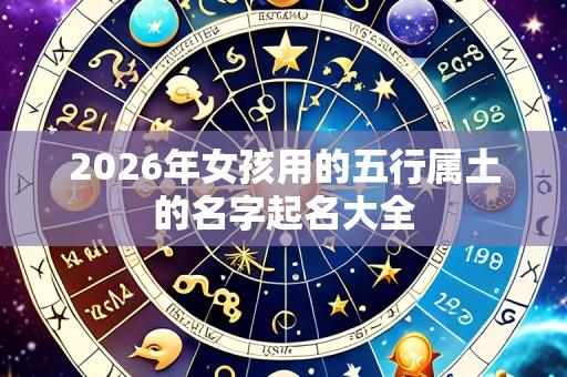 2026年女孩用的五行属土的名字起名大全