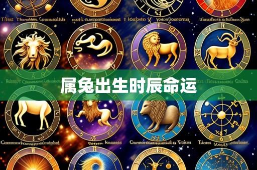 属兔出生时辰命运