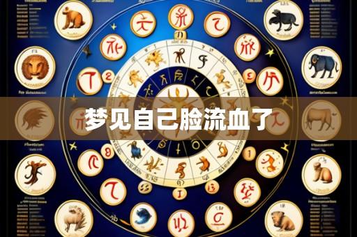 梦见自己脸流血了