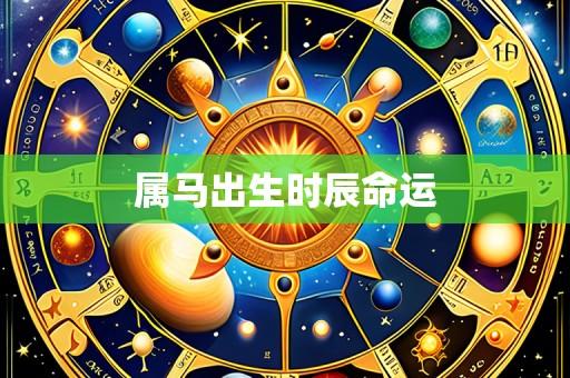 属马出生时辰命运