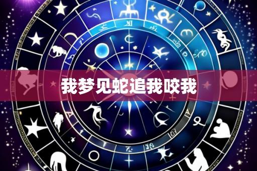 我梦见蛇追我咬我