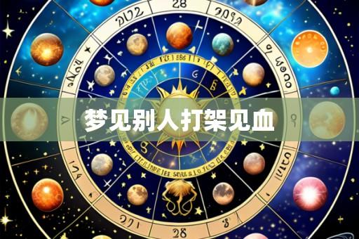 梦见别人打架见血