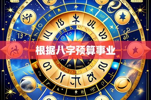 根据八字预算事业