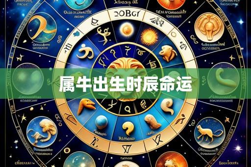 属牛出生时辰命运